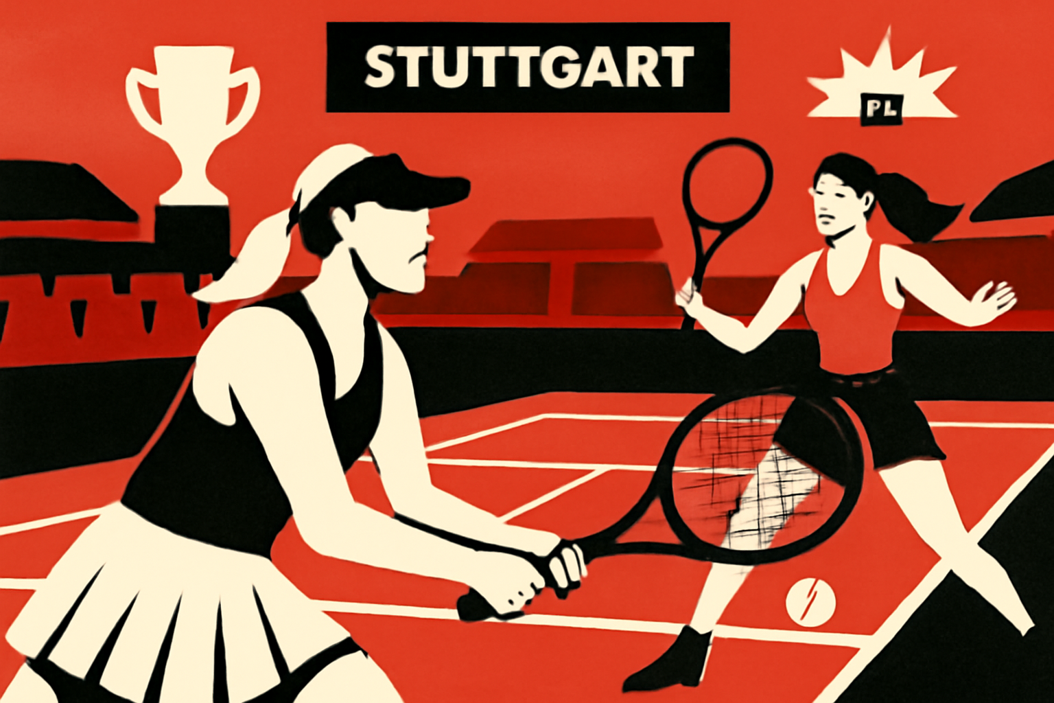 Potapova and Sabalenka Clash in Thrilling Stuttgart Semifinal